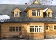 Dom drewniany po remoncie