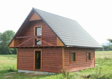 Nowy dom drewniany