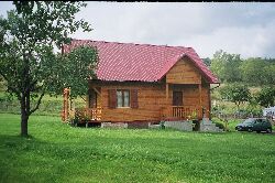 Drewniany dom wypoczynkowy